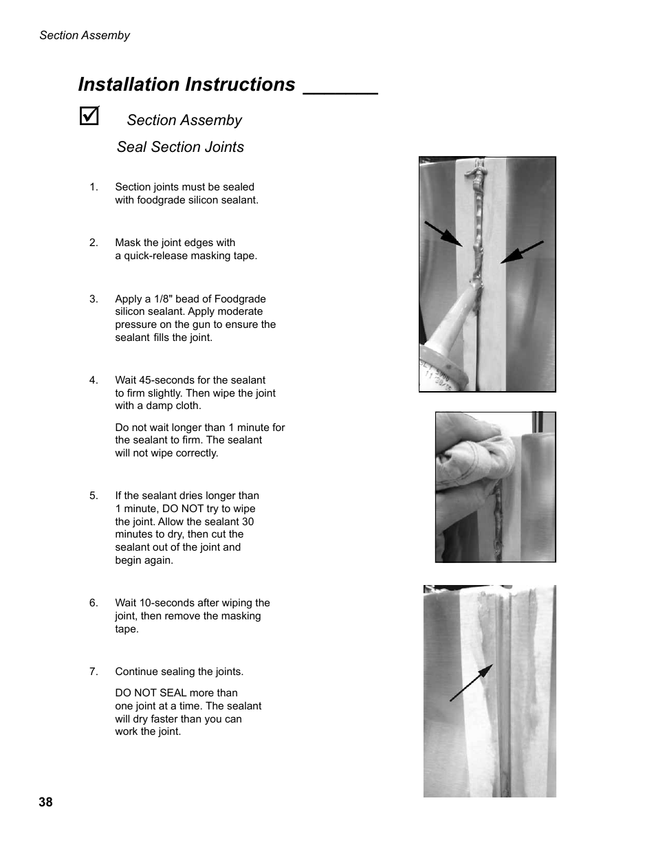 Installation instructions | CHAMPION EUCC Series User Manual | Page 46 / 230