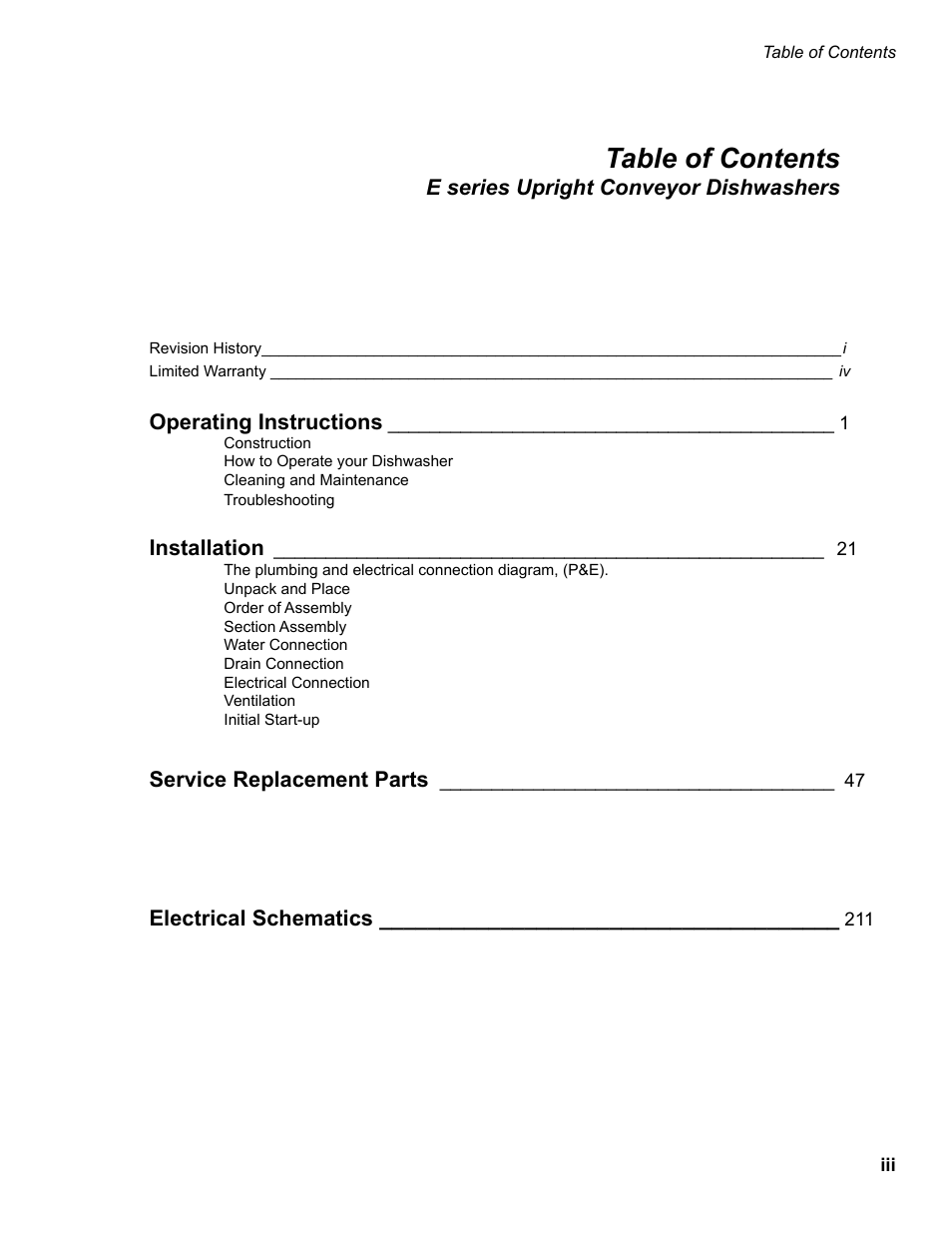 CHAMPION EUCC Series User Manual | Page 7 / 230