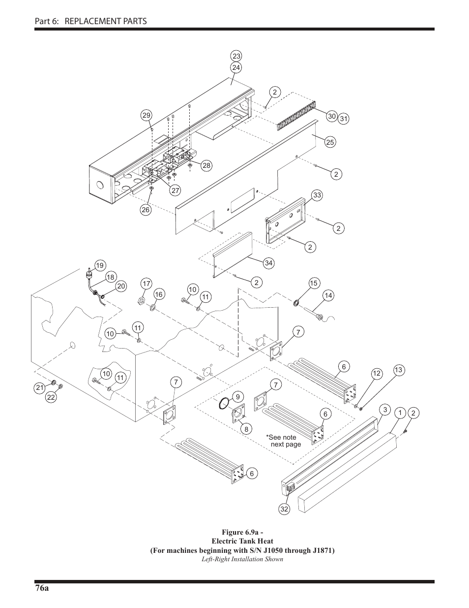 6 76a part 6: replacement parts | CHAMPION USN72 User Manual | Page 100 / 192