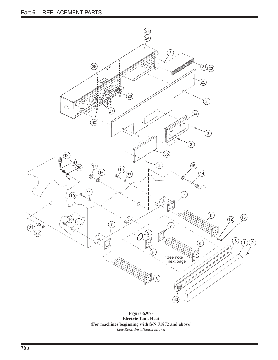 8part 6: replacement parts 76b | CHAMPION USN72 User Manual | Page 102 / 192