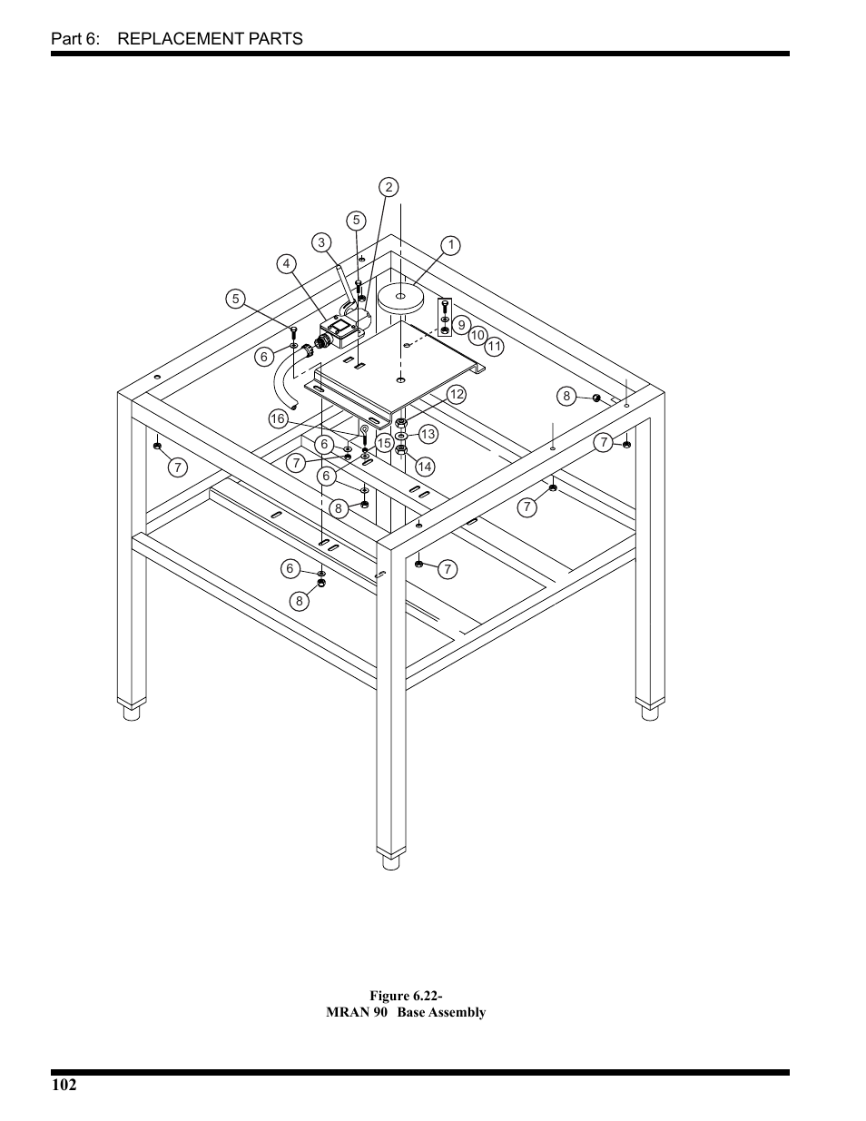 102 part 6: replacement parts | CHAMPION USN72 User Manual | Page 134 / 192