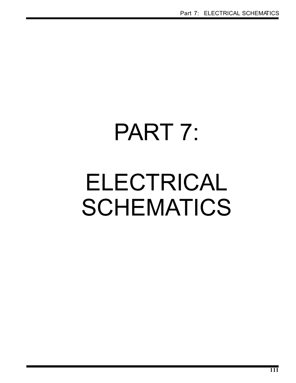 Part 7: electrical schematics | CHAMPION USN72 User Manual | Page 143 / 192