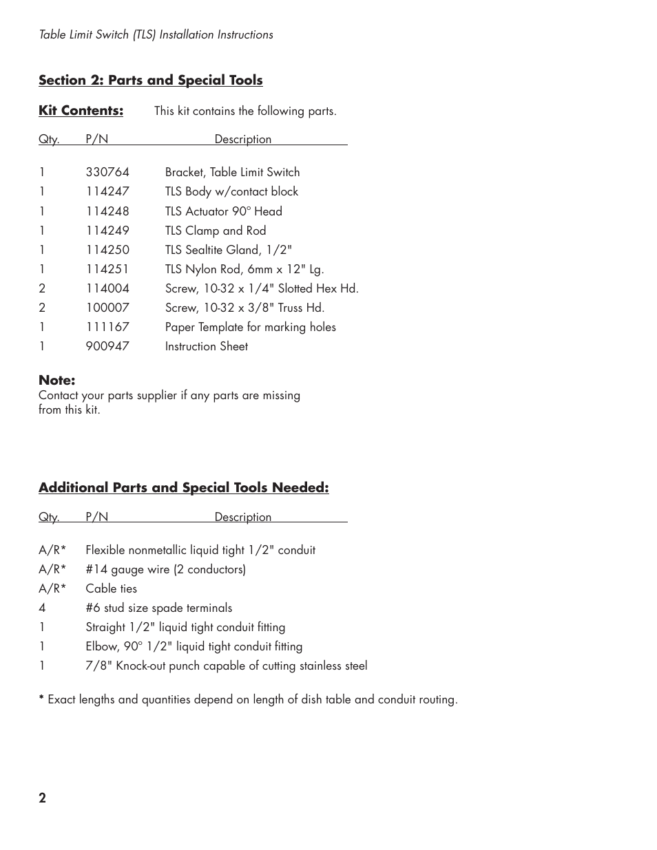 CHAMPION USN72 User Manual | Page 186 / 192