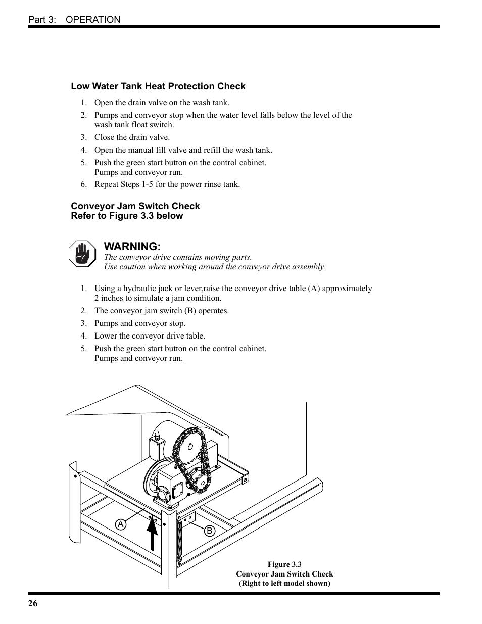 Warning | CHAMPION USN72 User Manual | Page 44 / 192