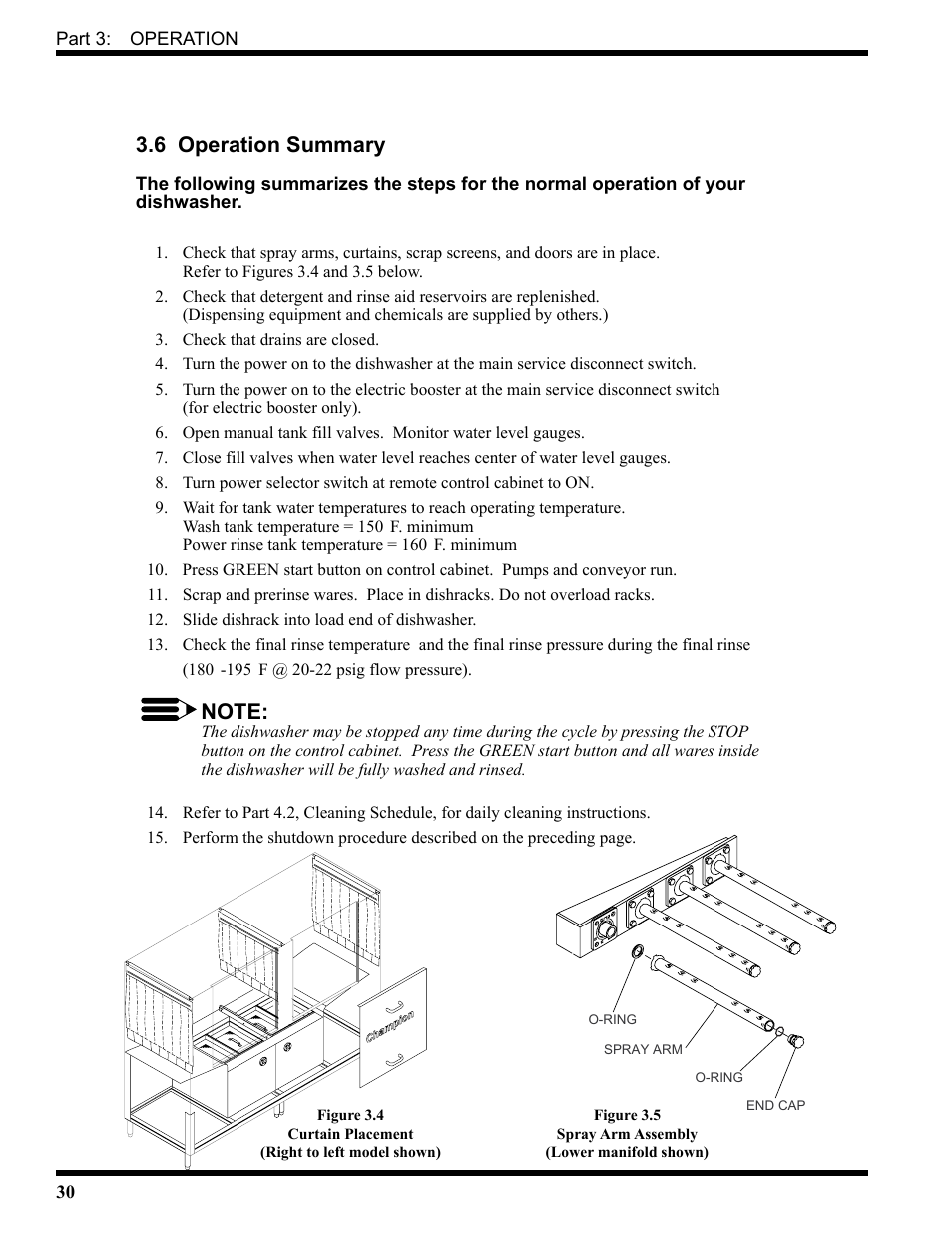 6 operation summary | CHAMPION USN72 User Manual | Page 48 / 192