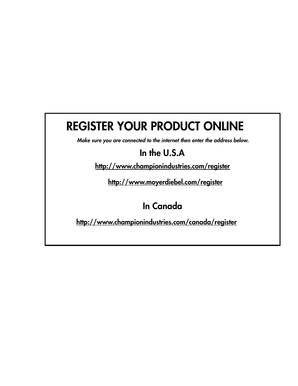 Register your product online | CHAMPION PP3 User Manual | Page 3 / 36