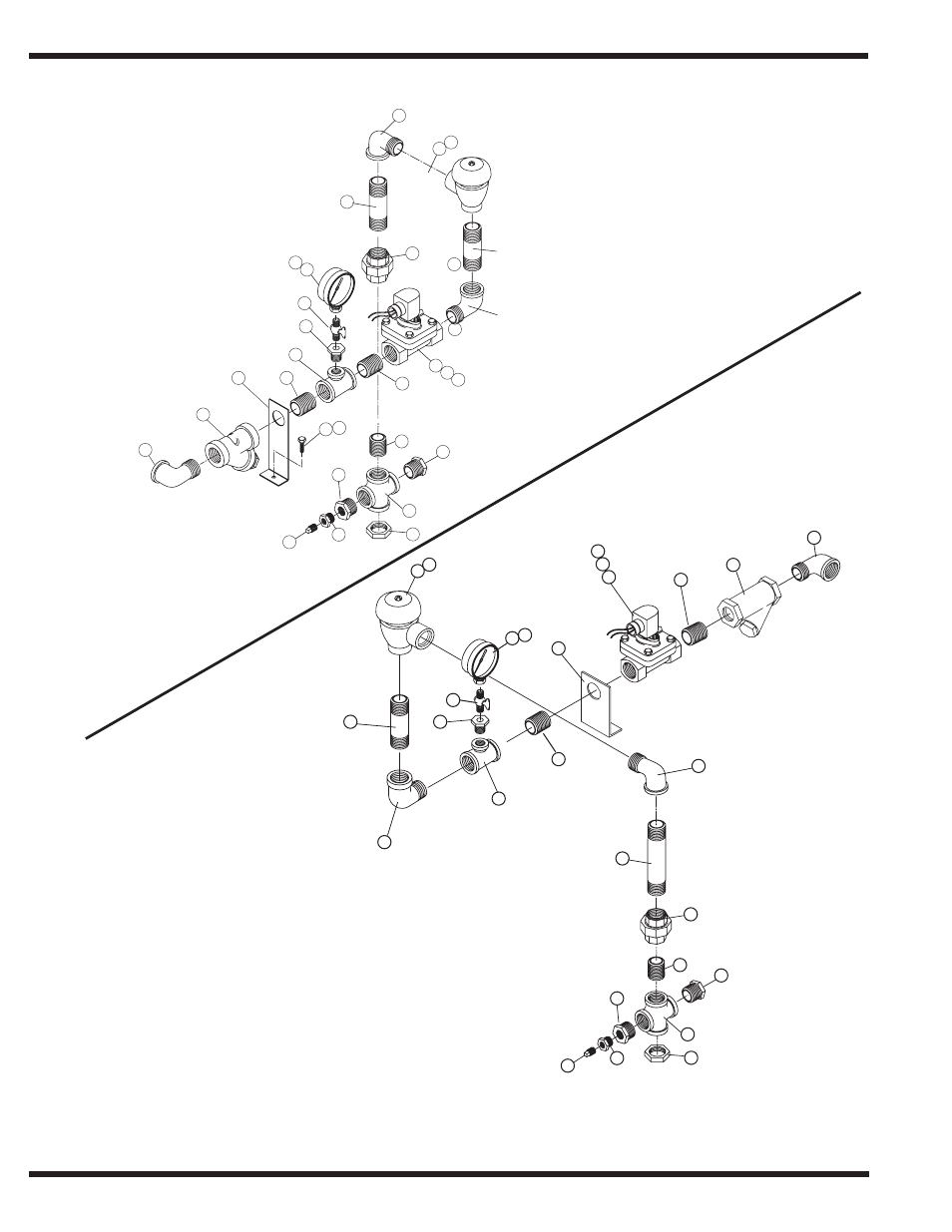 Replacement parts, Figure 33- piping without booster | CHAMPION PP-28 Manual User Manual | Page 66 / 104