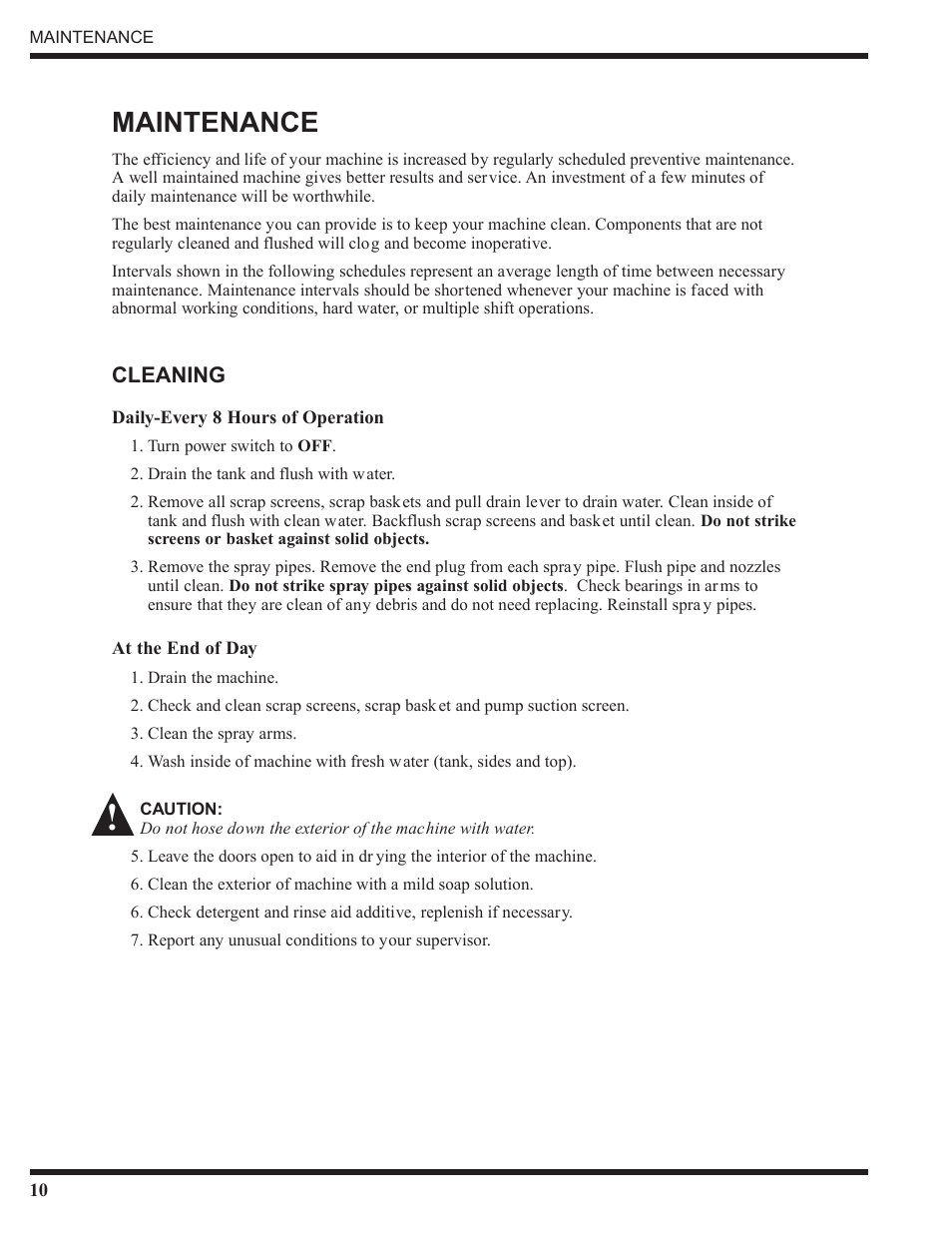 CHAMPION PP-28 Cleaning Guide User Manual | 3 pages