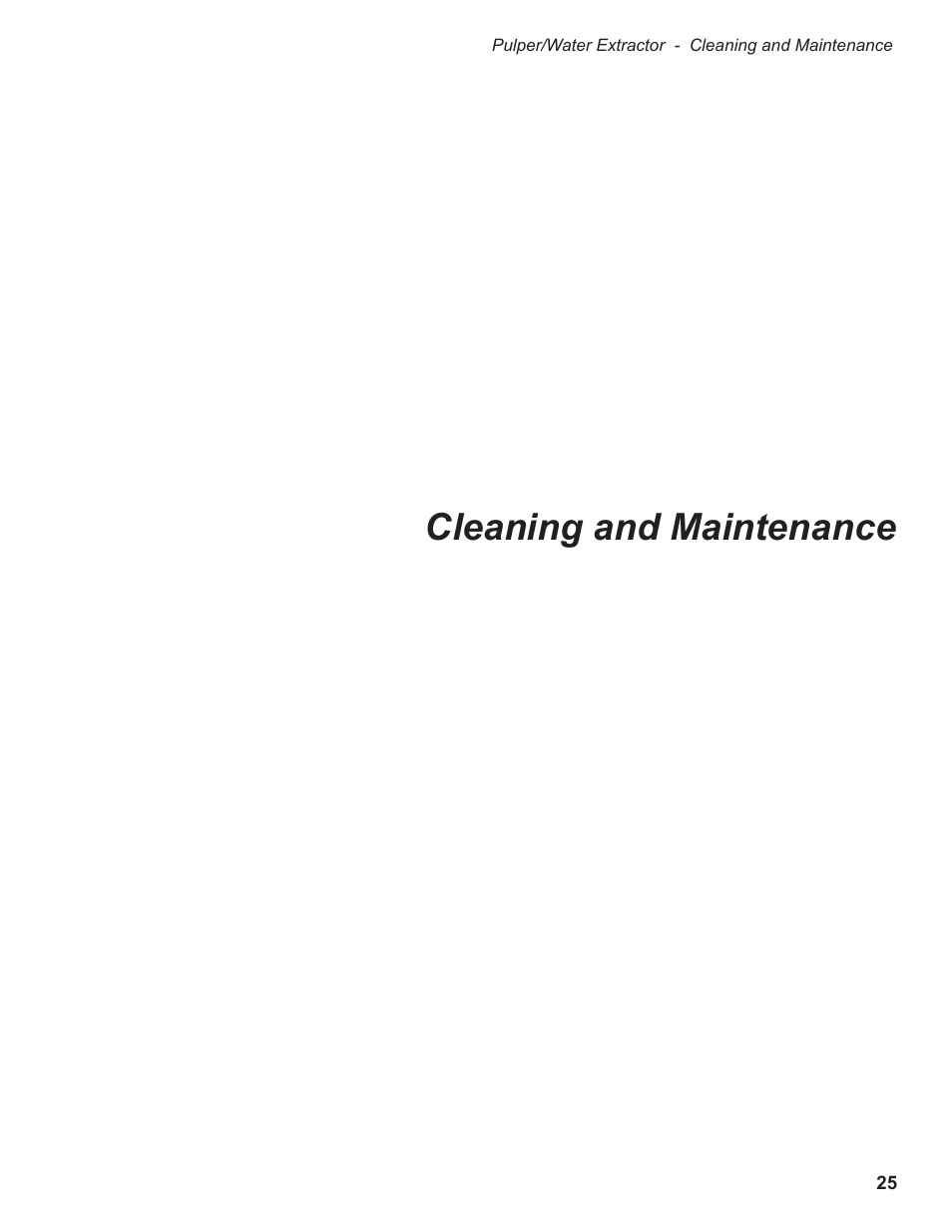 Cleaning and maintenance | CHAMPION P7-30 Manual User Manual | Page 33 / 72
