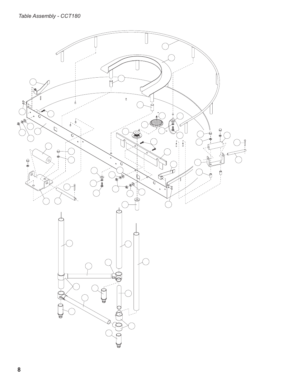 CHAMPION CCT Table System User Manual | Page 16 / 20