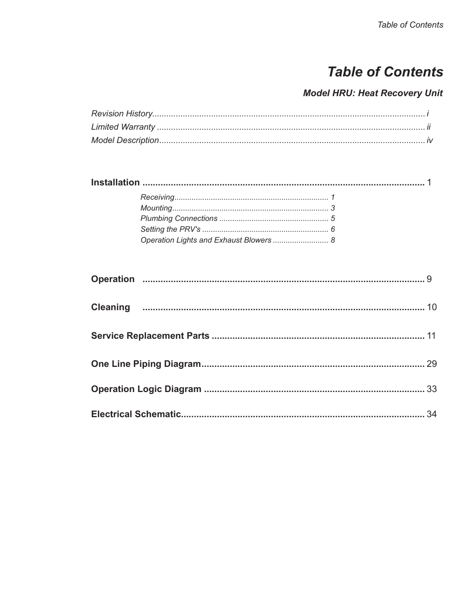 CHAMPION Heat Recovery User Manual | Page 5 / 42