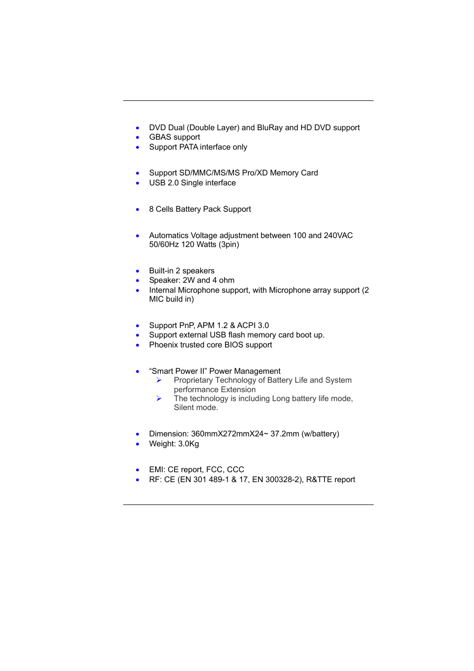 chiliGREEN P55I User Manual | Page 75 / 76