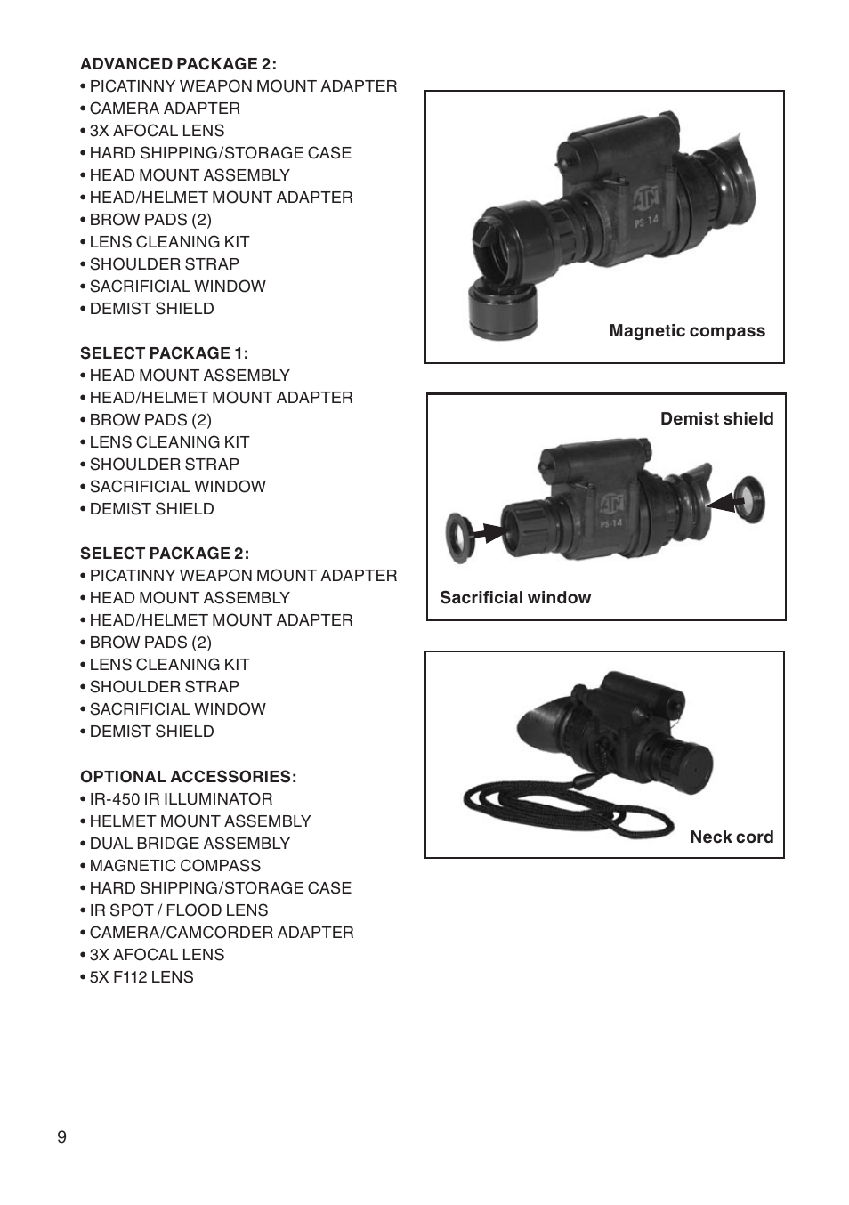 ATN PS14 User Manual | Page 10 / 12