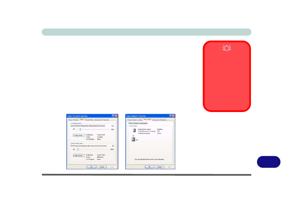 Battery information | chiliGREEN 15 4 M665S User Manual | Page 169 / 190