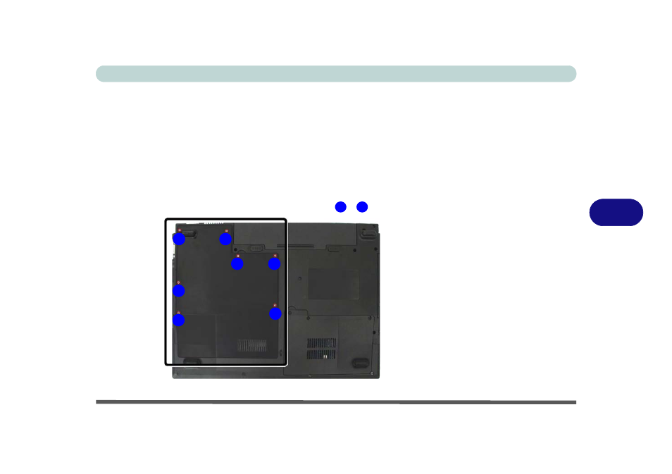 Upgrading the system memory (ram), Upgrading the system memory (ram) -7 | chiliGREEN 15 4 M665S User Manual | Page 95 / 190