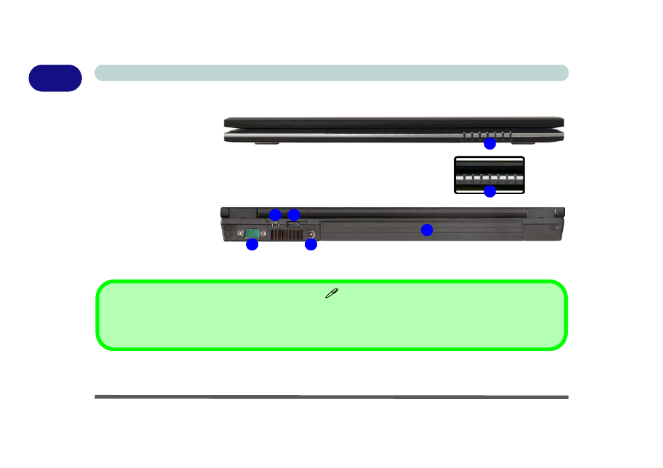 System map: front & rear views, System map: front & rear views -10 | chiliGREEN 15 4 M665NC User Manual | Page 30 / 154