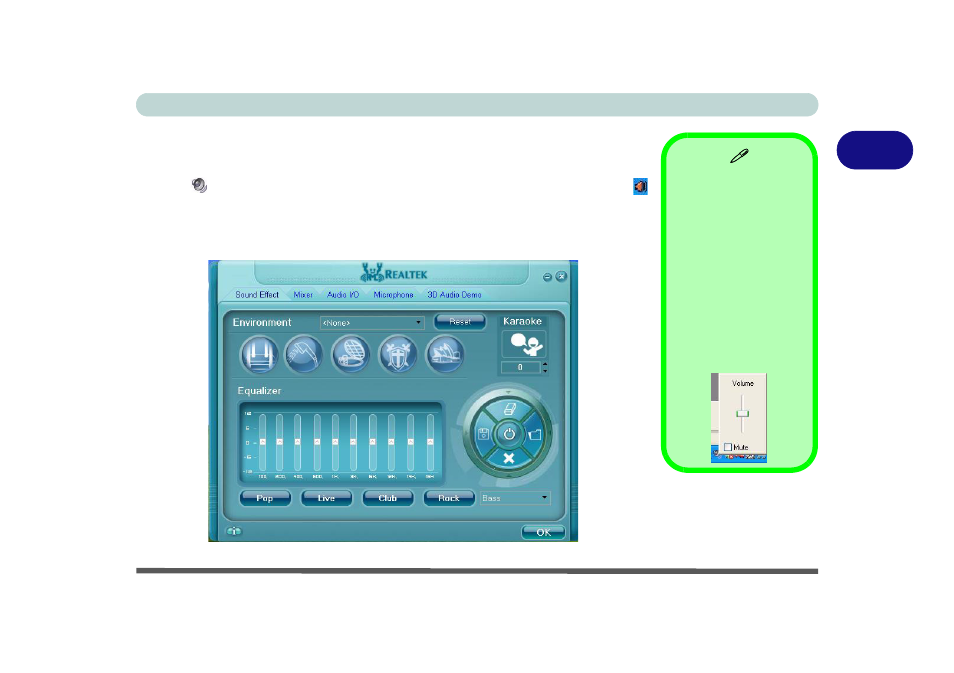 Audio features, Audio features -13 | chiliGREEN 15 4 M665NC User Manual | Page 51 / 154