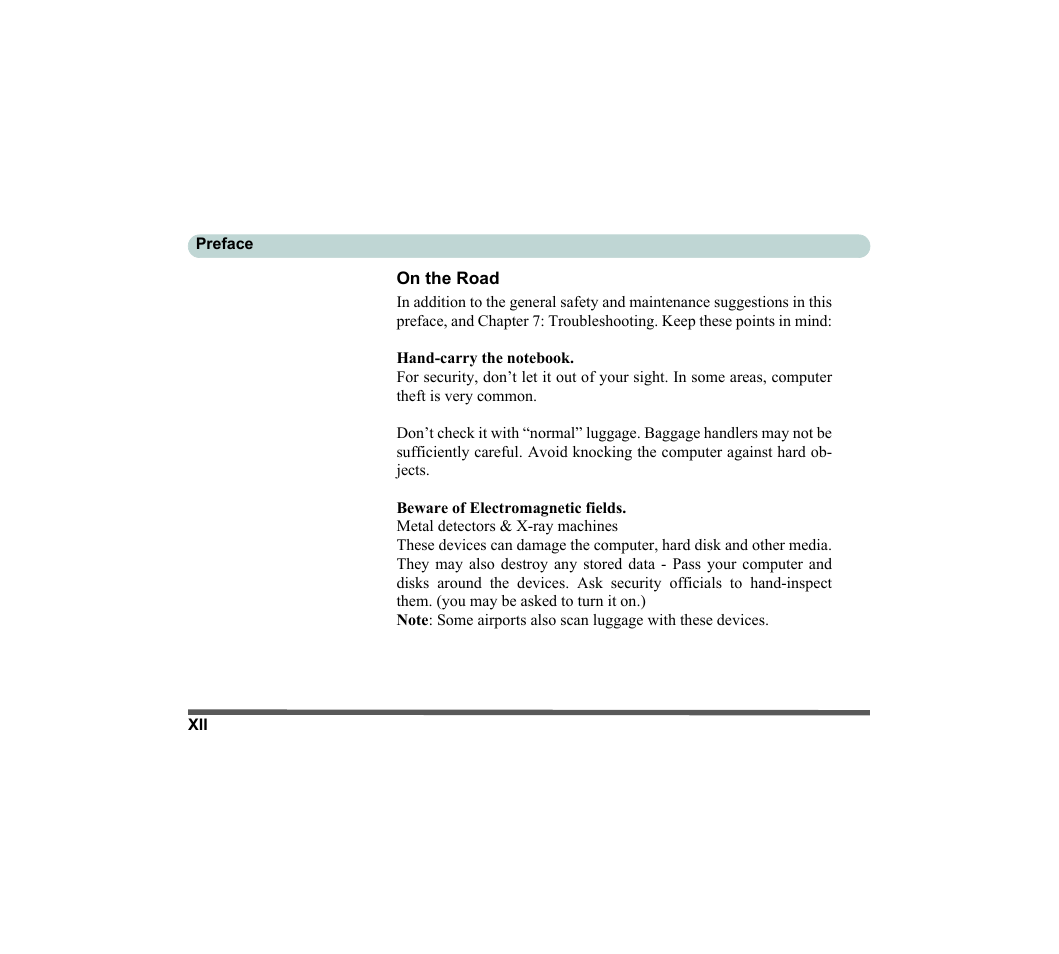 On the road | chiliGREEN D620S U User Manual | Page 13 / 209
