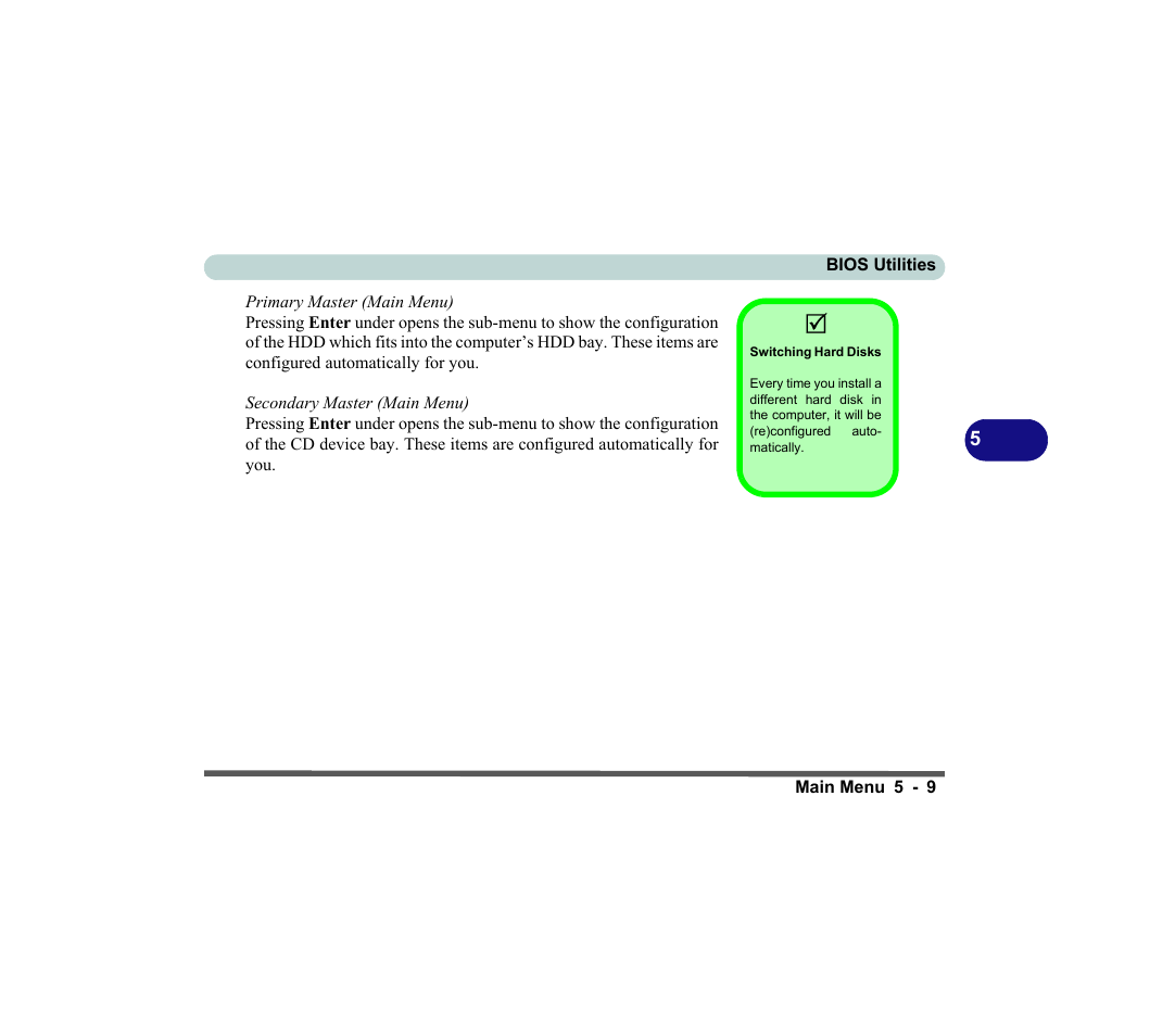 Switching hard disks | chiliGREEN D620S U User Manual | Page 134 / 209