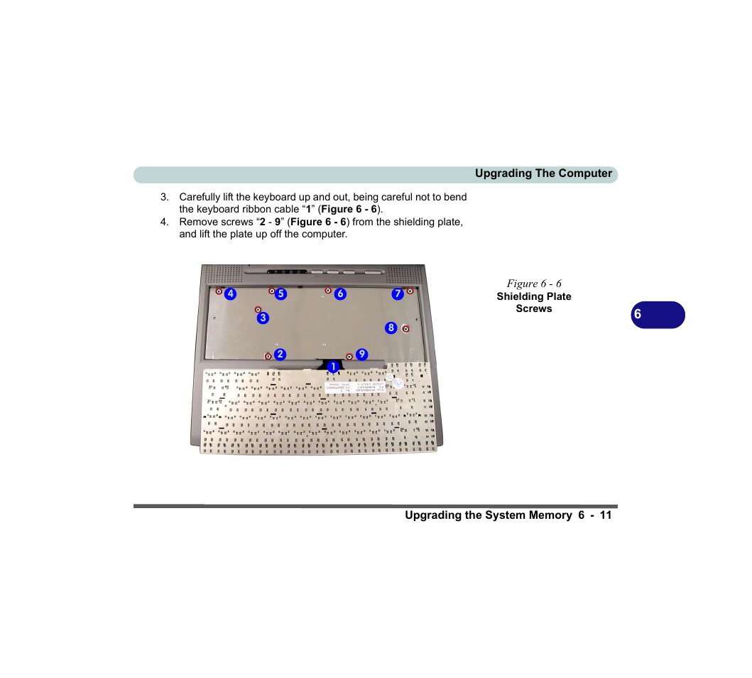 Figure 6 - 6 shielding plate screws | chiliGREEN D620S U User Manual | Page 154 / 209