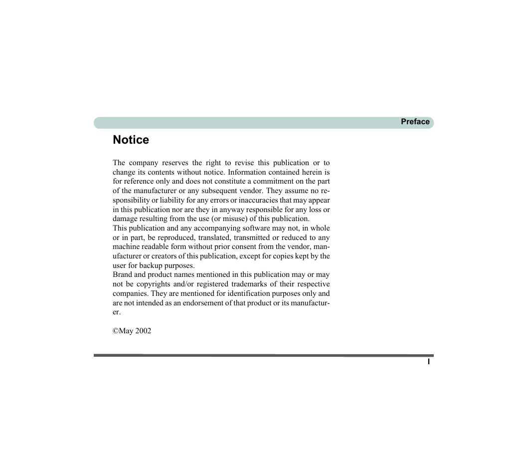 Preface, Notice | chiliGREEN D620S U User Manual | Page 2 / 209