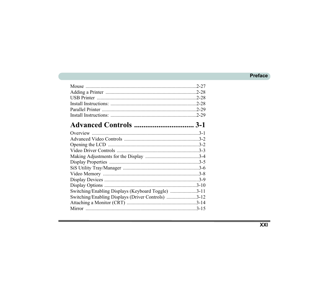 Advanced controls -1 | chiliGREEN D620S U User Manual | Page 22 / 209