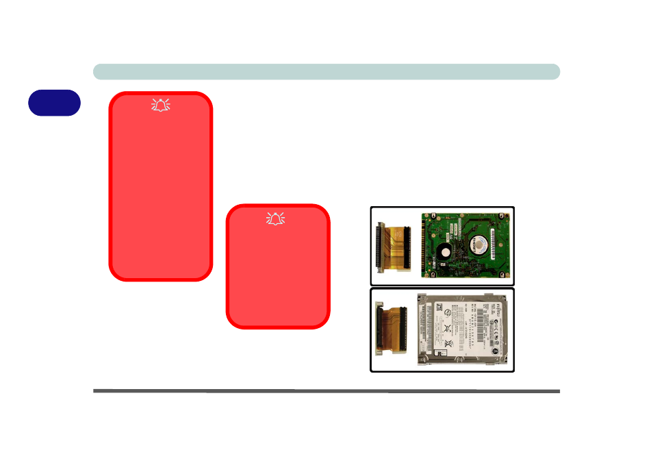 Hard disk drive, Hard disk drive -2 | chiliGREEN M400A User Manual | Page 40 / 162
