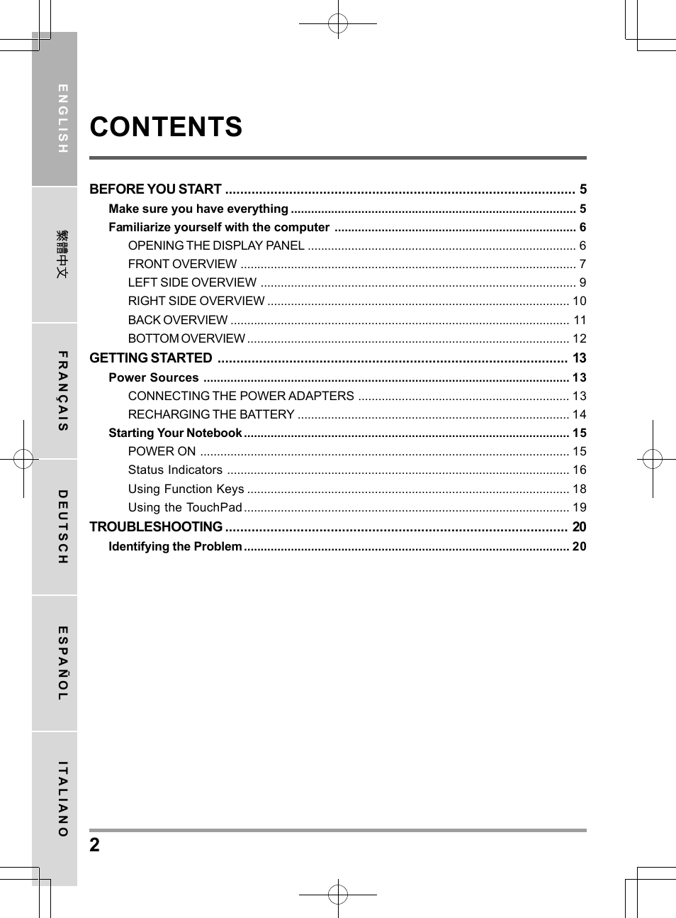 chiliGREEN QW6 User Manual | Page 2 / 198