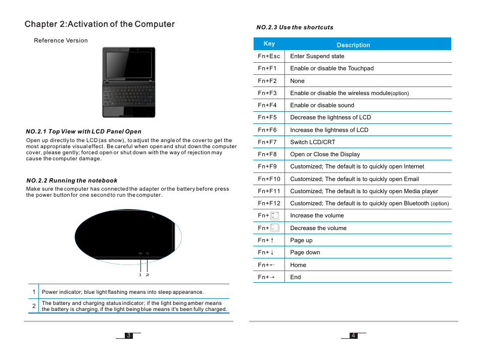 Т³гж 2, Chapter 2:activation of the computer | chiliGREEN Neo3 User Manual | Page 2 / 7