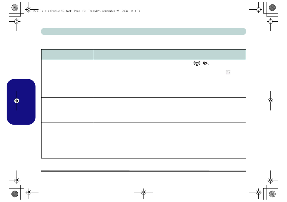 Dépannage, Français, 122 - dépannage guide utilisateur concis | chiliGREEN M730T User Manual | Page 128 / 216