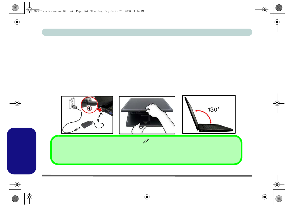 Guida di avvio rapido, Italiano | chiliGREEN M730T User Manual | Page 180 / 216