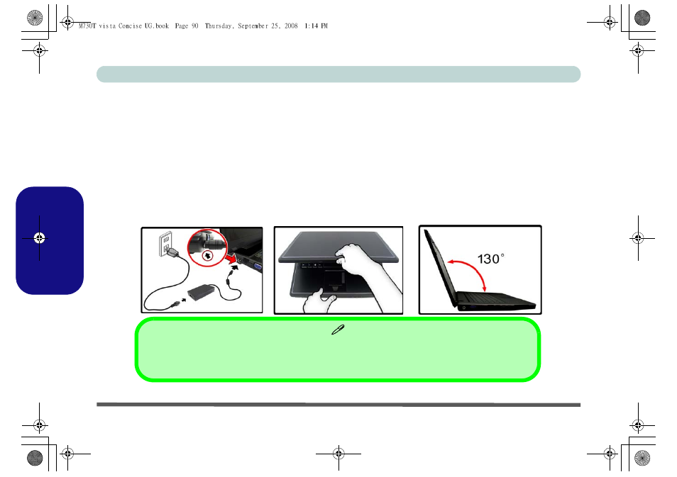 Guide de démarrage rapide, Français | chiliGREEN M730T User Manual | Page 96 / 216