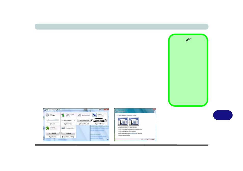 Attaching other displays | chiliGREEN 12 M72xR User Manual | Page 167 / 232