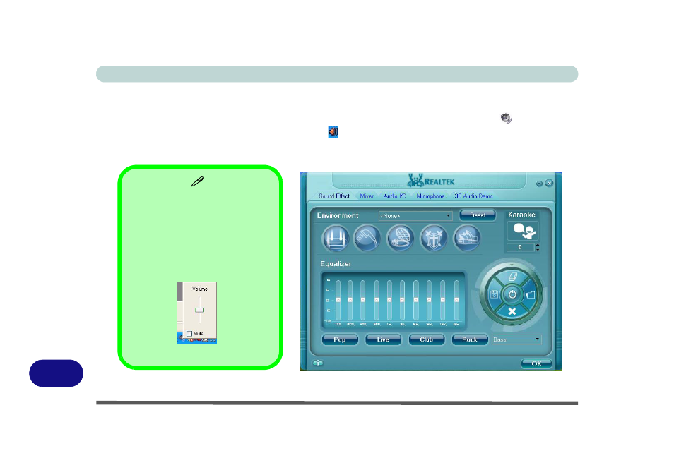 Audio features | chiliGREEN 12 M72xR User Manual | Page 186 / 232