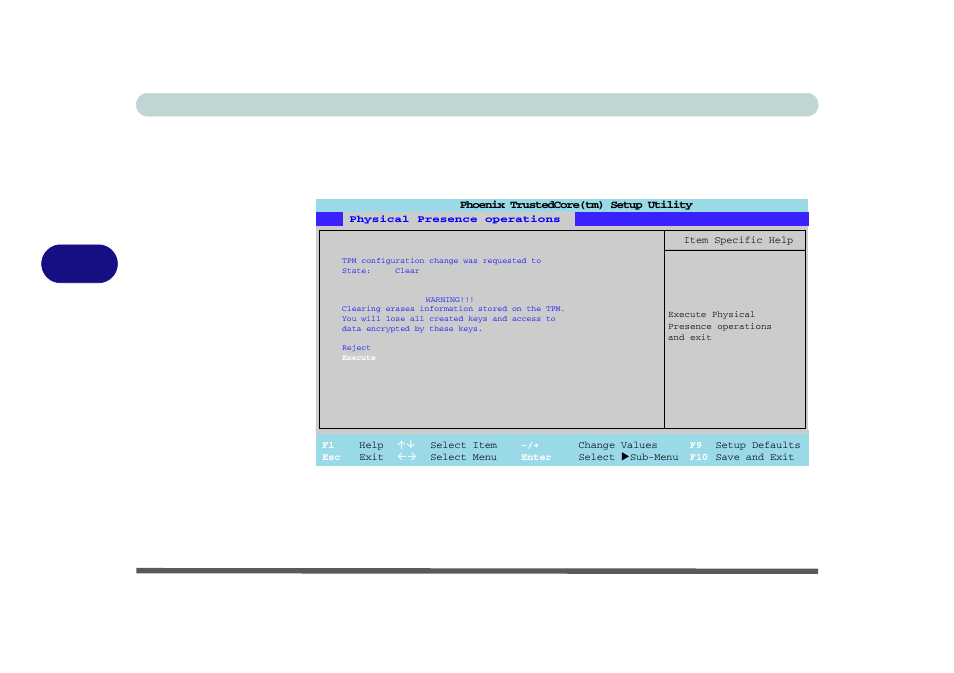 Bios utilities 5 - 14 tpm state, Figure 5 - 7 | chiliGREEN 12 M72xR User Manual | Page 84 / 232