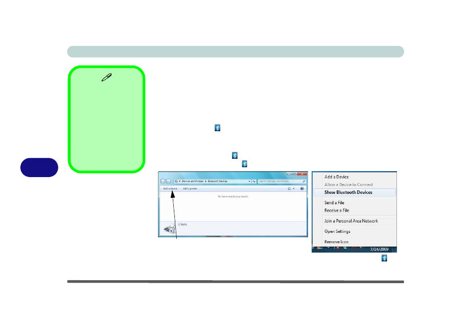 Bluetooth configuration in windows 7, Bluetooth configuration in windows 7 -12 | chiliGREEN X8100 User Manual | Page 148 / 216