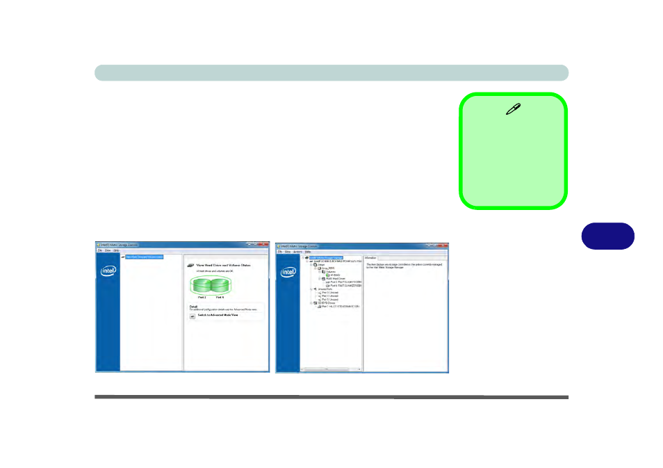 Intel® matrix driver installation, Intel® matrix driver installation -7 | chiliGREEN X8100 User Manual | Page 149 / 246