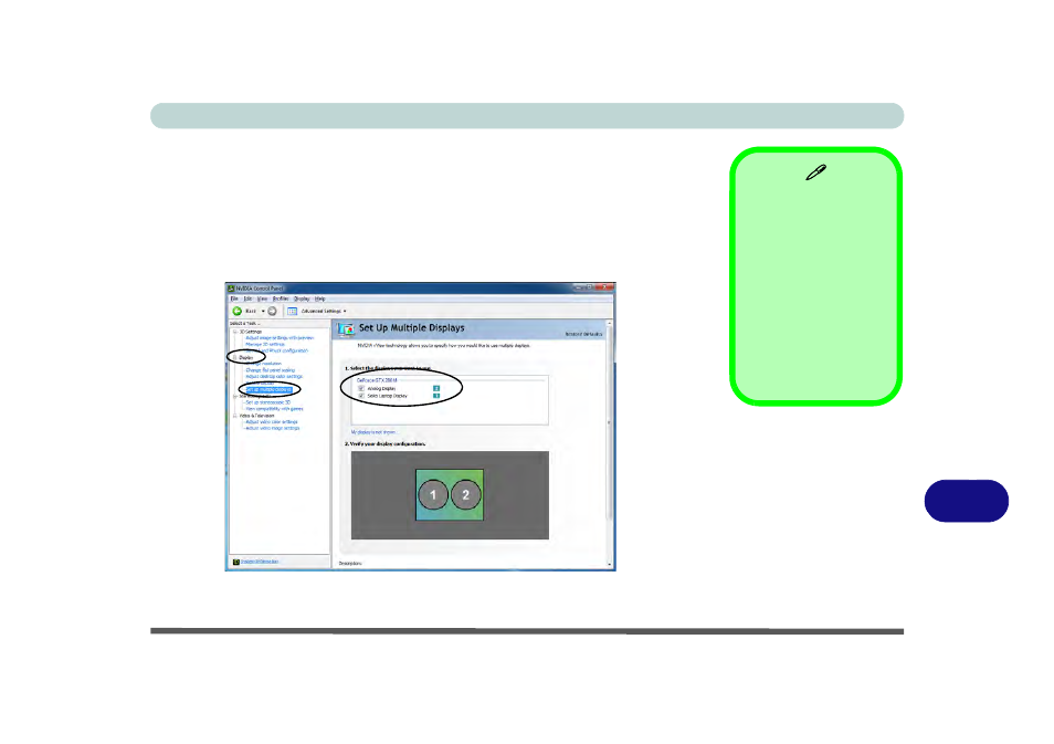 Configuring an external | chiliGREEN X8100 User Manual | Page 217 / 246