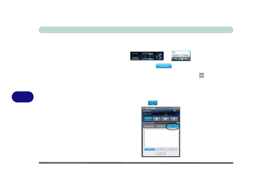 Adding a profile, Adding a profile -46 | chiliGREEN W871CU User Manual | Page 154 / 290