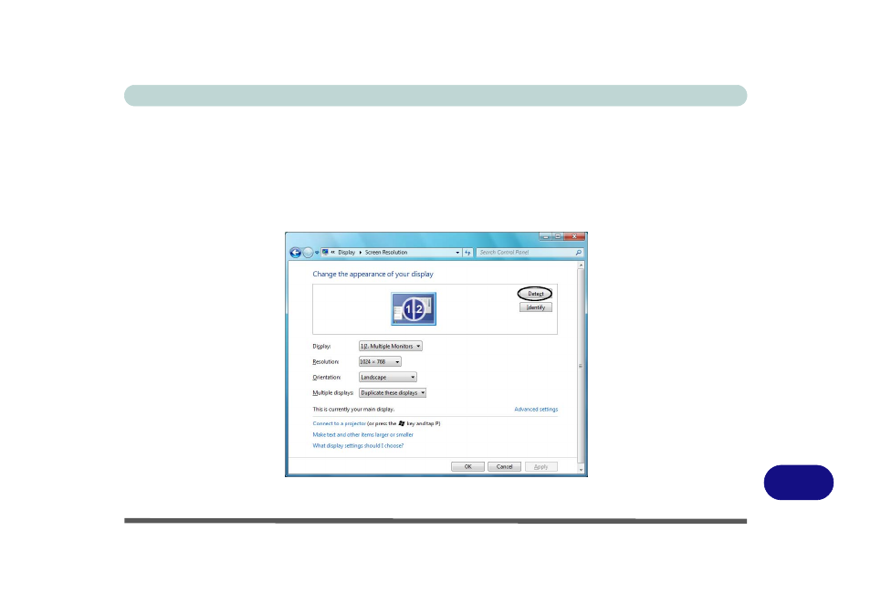 Attaching other displays | chiliGREEN W871CU User Manual | Page 227 / 290