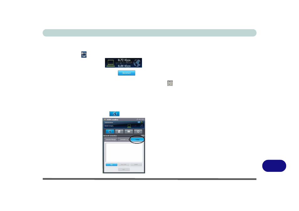 Adding a profile | chiliGREEN W871CU User Manual | Page 277 / 290