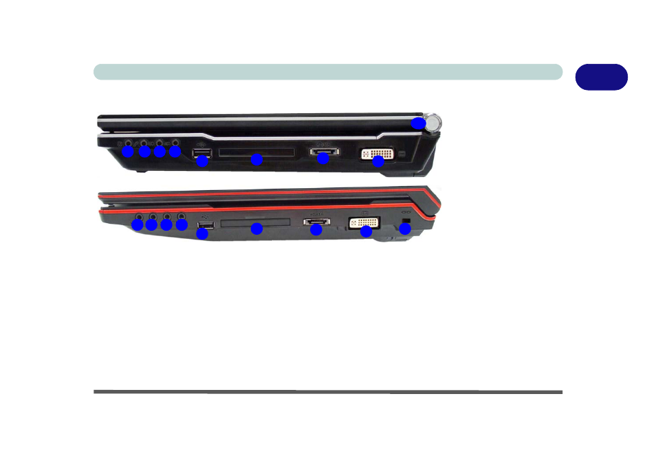 System map: right view, System map: right view -15 | chiliGREEN W871CU User Manual | Page 37 / 290