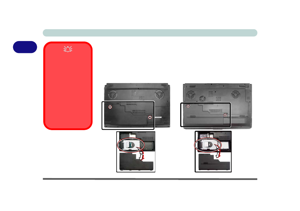 Hard disk drive, Hard disk drive -2, Model b model a | chiliGREEN W871CU User Manual | Page 46 / 290