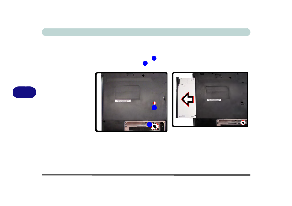 Removing the optical device for | chiliGREEN W270BUQ User Manual | Page 118 / 242
