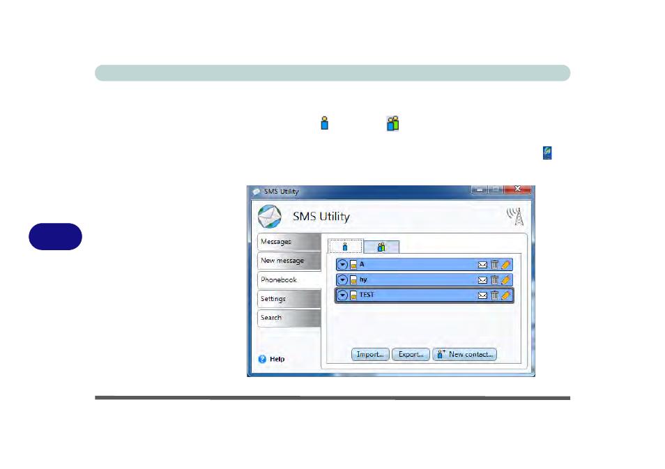 Phonebook, Phonebook -68 | chiliGREEN W270BUQ User Manual | Page 190 / 242