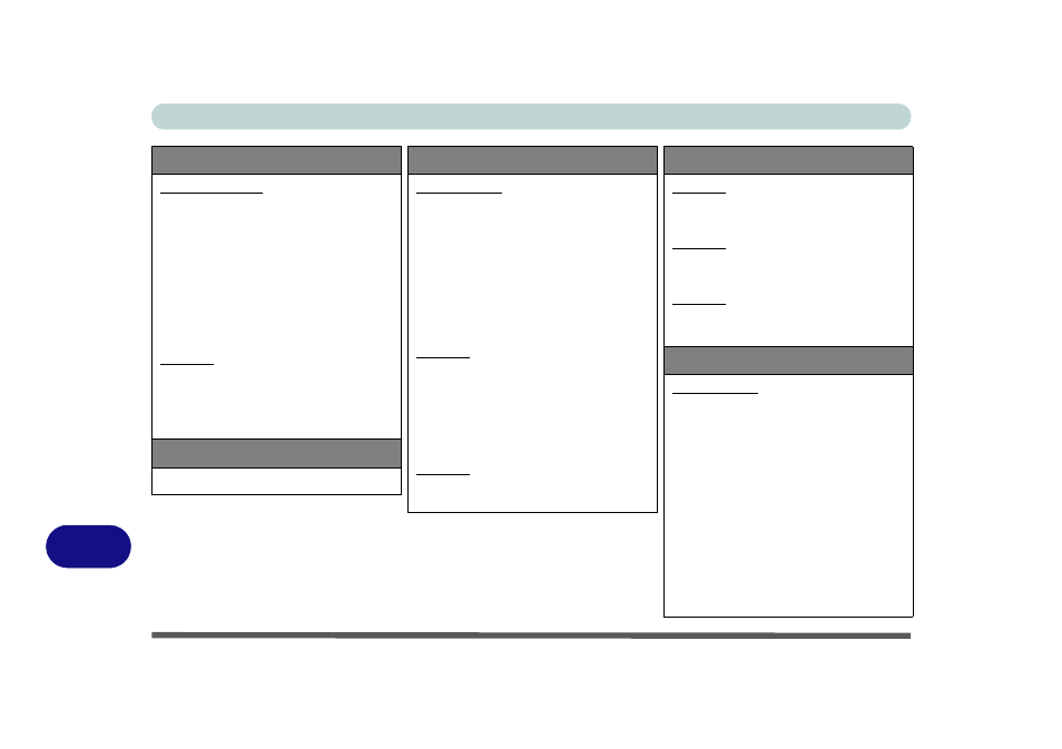 Processor, Core logic, Memory | Display, Video, Pes (see, Specifications c - 2 specifications | chiliGREEN W270BUQ User Manual | Page 238 / 242