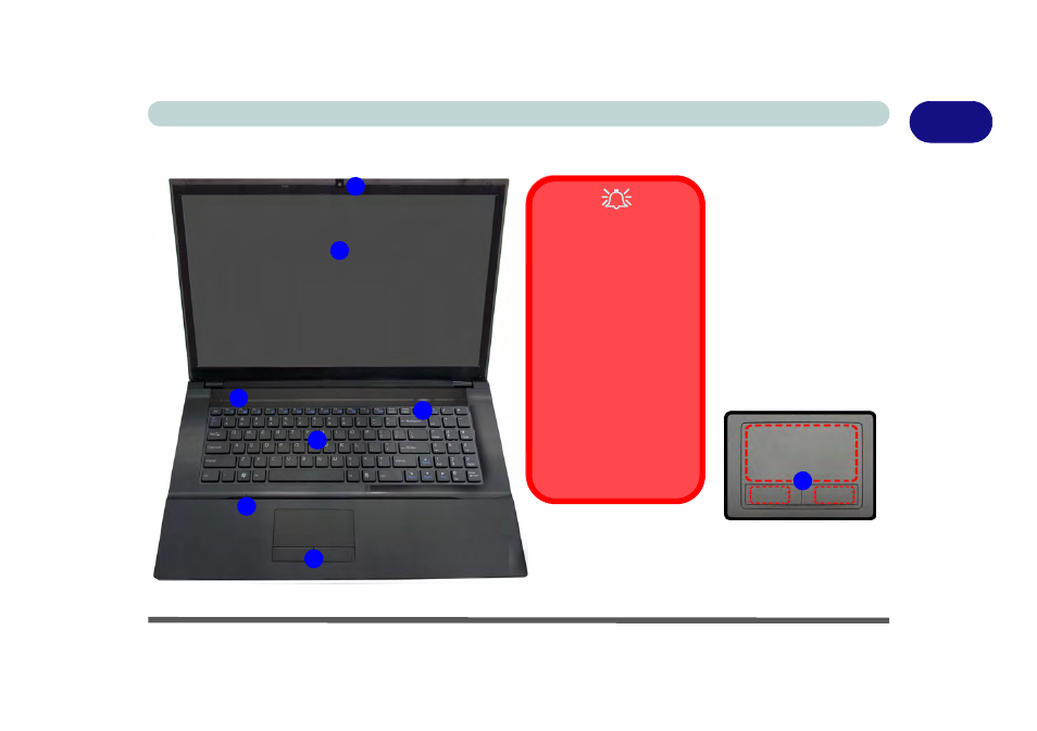 System map: lcd panel open - model c, System map: lcd panel open - model c -11 | chiliGREEN W270BUQ User Manual | Page 35 / 242