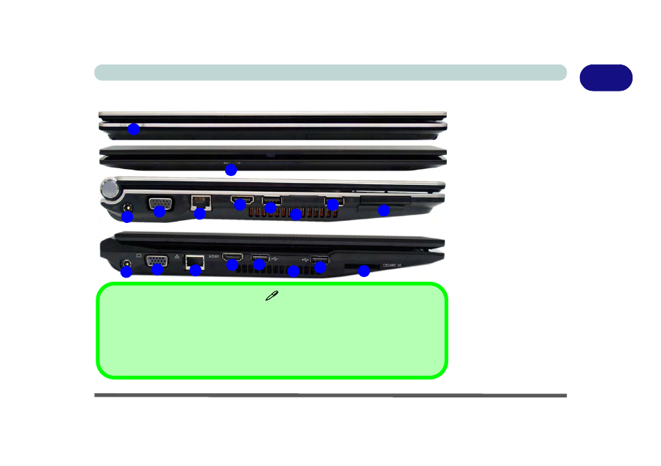 System map: front & left views, System map: front & left views -19 | chiliGREEN W270BUQ User Manual | Page 43 / 242