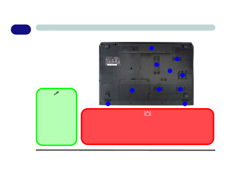 System map: bottom view - model c, System map: bottom view - model c -24 | chiliGREEN W270BUQ User Manual | Page 48 / 242
