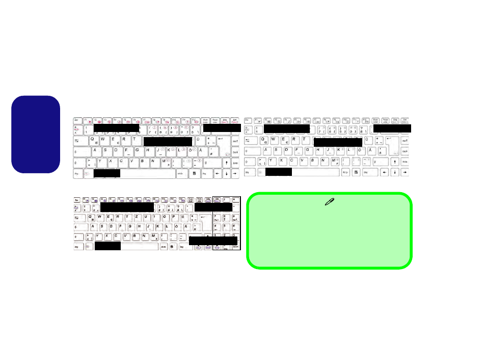 Tastatur, Deutsch | chiliGREEN W270BUQ User Manual | Page 34 / 104
